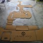 1999 Cruiser Yachts 3870 Swim Platform Cockpit Pad Boat EVA Foam Teak Floor Mat