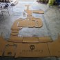 1999 Cruiser Yachts 3870 Swim Platform Cockpit Pad Boat EVA Foam Teak Floor Mat
