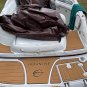 2007 Crownline 240EX Swim Platform Bow Boat EVA Faux Foam Teak Deck Floor Pad