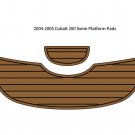 2004-2005 Cobalt 200 Swim Platform Step Pad Boat EVA Foam Teak Deck Floor Mat