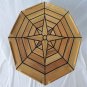 Boat Octagonal Teak Table Top Star Inlay 450/550/750mm Marine Yacht Caravan RV
