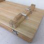 Boat Folding Teak Table Top Plain 13/26X25.6 18.9/37.8X35 Inch Marine Yacht RV