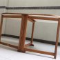 Teak Folding Table Oval Butterfly Retro Design 29.5x55.1x28.3Inch Marine Boat RV