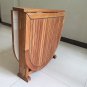 Teak Folding Table Oval Butterfly Retro Design 29.5x55.1x28.3Inch Marine Boat RV