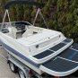2014 Bayliner 185 Flight Swim Step Platform Boat EVA Foam Teak Floor Pad Mat