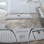 2005 Crownline 220EX Swim Platform Cockpit Boat EVA Foam Teak Deck Floor Pad Mat