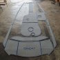 2016-2017 MB Sports F24 Tomcat Swim Platform Cockpit Pad Boat EVA Teak Floor Mat