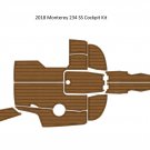 2018 Monterey 234 SS Cockpit Pad Boat EVA Foam Faux Teak Deck Floor Mat Flooring