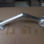 Aluminum Table Pedestal With Side Mount Bracket Swivel Top Polished Marine Boat
