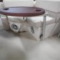 Adjustable 360 Degree Swivel Table Mount Pedestal Aluminum Marine Boat Caravan