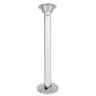 White ABS Plastic Table Top With Table Leg 863x457x101mm Marine Boat Caravan RV