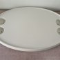 Boat Cockpit White ABS Plastic Oval Table Top 762x460mm 30x18.1 Inch Marine RV