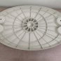 Boat Cockpit White ABS Plastic Oval Table Top 762x460mm 30x18.1 Inch Marine RV