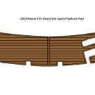 2003 Rinker F34 Fiesta Vee Swim Platform Boat EVA Foam Teak Deck Floor Pad Mat