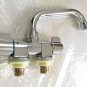 Brass Cold Hot Water Folding Faucet Tap 130*150mm Marine Boat RV Caravan #003