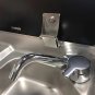Low Profile Folding Hot Cold Water Faucet Tap Copper RV Caravan Boat GR-S088
