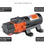 SEAFLO 21 Series DC Diaphragm Pump 12V/24V 2.0-4.3LPM 17-80PSI Marine Boat RV Caravan