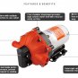 SEAFLO 51 NEW Series DC Diaphragm Pump 12V/24V 3.0-20.0LPM 17-60PSI Marine Boat RV Caravan