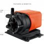 250GPH Air Conditioning Pump For AC system up to 12,000 BTU 115/230 V Marine Boat RV Caravan