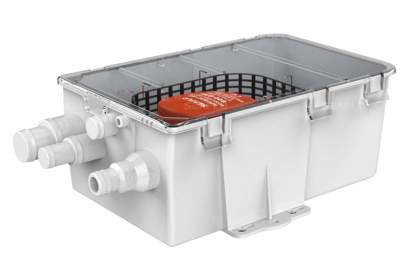 SEAFLO 07 Series 600GPH Seaflo Shower Pump System Marine Boat RV Caravan
