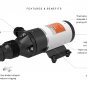 Seaflo 12/24V 12GPM 45LPM Marine Macerator Pump 01-Series Marine Boat RV Caravan
