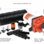 SEAFLO 42 Series Washdown Pump Kit With 7.5m Coiled Hose Marine Boat RV Caravan