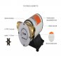 SEAFLO 8GPM 30LPM Self-priming Bilge Pump 12V 24V Marine Boat RV Caravan