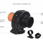 SEAFLO 01 Series Flange/Flex Mount Bilge Blower 130CFM 12/24V Marine Boat RV Caravan