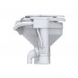 SEAFLO 12V Electric Conversion Marine Toliet 490 x 445 x 430 mm SFMTE1-02 Boat RV Caravan