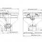 SEAFLO 12V Electric Conversion Marine Toliet 490 x 445 x 430 mm SFMTE1-02 Boat RV Caravan