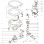 SEAFLO 12V Electric Conversion Marine Toliet 490 x 445 x 430 mm SFMTE1-02 Boat RV Caravan