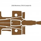 2018 Monterey 278 SS Cockpit Pad Boat EVA Foam Faux Teak Deck Floor Mat Flooring