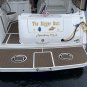1998-1999 Sea Ray Sundancer 400 Swim Platform Cockpit Pad Boat EVA Teak Floor
