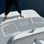 2005 Cobalt 226 Swim Platform Step Pad Boat EVA Foam Faux Teak Deck Floor Mat