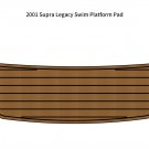 2001 Supra Legacy Swim Platform Step Mat Boat EVA Faux Foam Teak Deck Floor Pad