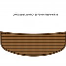 2005 Supra Launch 24 SSV Swim Platform Step Mat Boat EVA Teak Deck Flooring Pad