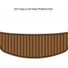 2017 Supra LLSV Swim Platform Step Mat Boat EVA Foam Faux Teak Deck Flooring Pad
