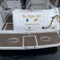 2019 Sea Ray SDX Swim Platform Cockpit Pad Boat EVA Foam Faux Teak Deck Floor