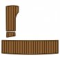 1996 Regal Commodore 27 Swim Platform Step Pad Boat EVA Foam Teak Deck Floor