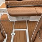2001 Regal 1900 LE Swim Platform Cockpit Pad Boat EVA Foam Teak Deck Floor Mat