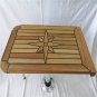 Balcony Folding Teak Table Top 380x600/510x750mm Marine Boat Yacht Caravan RV