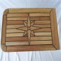 Balcony Folding Teak Table Top 380x600/510x750mm Marine Boat Yacht Caravan RV