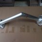 Aluminum Table Pedestal With Side Mount Bracket Swivel Top Polished Marine Boat