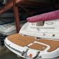 2004 Bryant 234 Swim Platform Bow Mat Boat EVA Foam Faux Teak Deck Flooring Pad