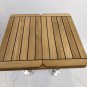 Boat Folding Teak Table Top Sideways Two Wings 3 Sizes Marine Boat Caravan RV