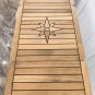 Boat Folding Teak Table Top Sideways Two Wings 3 Sizes Marine Boat Caravan RV
