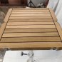 Boat Folding Teak Table Top Sideways Two Wings 3 Sizes Marine Boat Caravan RV