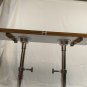 Boat Folding Teak Table Top 340/680x1250mm 13.4/36.8x49.2 Inch Marine Yacht RV
