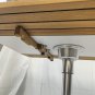 Boat Folding Teak Table Top 340/680x1250mm 13.4/36.8x49.2 Inch Marine Yacht RV