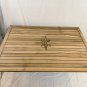 Boat Folding Teak Table Top Two Wings 3 Sizes Marine Yacht RV Caravan Motohome